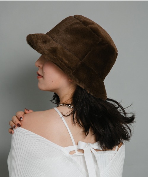 エコファーバケットハット(ハット)|COLOR TOKYO ACCESSORIES(カラートウキョウアクセサリー) エコファーバケットハット(ハット)|COLOR TOKYO ACCESSORIES(カラートウキョウアクセサリー)