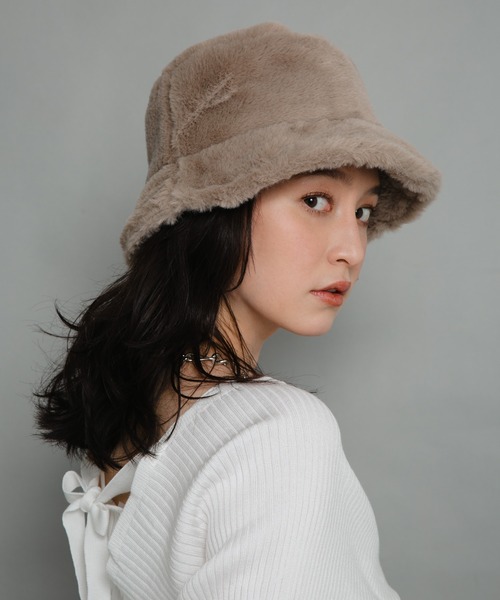 エコファーバケットハット(ハット)|COLOR TOKYO ACCESSORIES(カラートウキョウアクセサリー) エコファーバケットハット(ハット)|COLOR TOKYO ACCESSORIES(カラートウキョウアクセサリー)