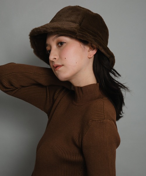 エコファーバケットハット(ハット)|COLOR TOKYO ACCESSORIES(カラートウキョウアクセサリー) エコファーバケットハット(ハット)|COLOR TOKYO ACCESSORIES(カラートウキョウアクセサリー)