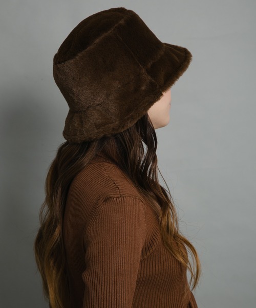 エコファーバケットハット(ハット)|COLOR TOKYO ACCESSORIES(カラートウキョウアクセサリー) エコファーバケットハット(ハット)|COLOR TOKYO ACCESSORIES(カラートウキョウアクセサリー)