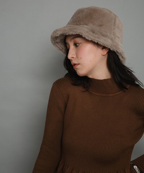 エコファーバケットハット(ハット)|COLOR TOKYO ACCESSORIES(カラートウキョウアクセサリー) エコファーバケットハット(ハット)|COLOR TOKYO ACCESSORIES(カラートウキョウアクセサリー)