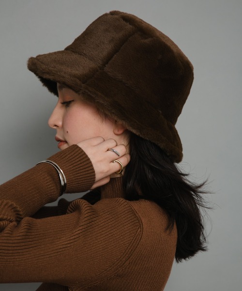 エコファーバケットハット(ハット)|COLOR TOKYO ACCESSORIES(カラートウキョウアクセサリー) エコファーバケットハット(ハット)|COLOR TOKYO ACCESSORIES(カラートウキョウアクセサリー)