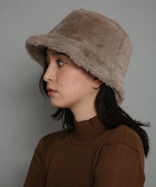 エコファーバケットハット(ハット)|COLOR TOKYO ACCESSORIES(カラートウキョウアクセサリー) エコファーバケットハット(ハット)|COLOR TOKYO ACCESSORIES(カラートウキョウアクセサリー)