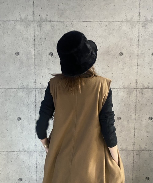 エコファーバケットハット(ハット)|COLOR TOKYO ACCESSORIES(カラートウキョウアクセサリー) エコファーバケットハット(ハット)|COLOR TOKYO ACCESSORIES(カラートウキョウアクセサリー)
