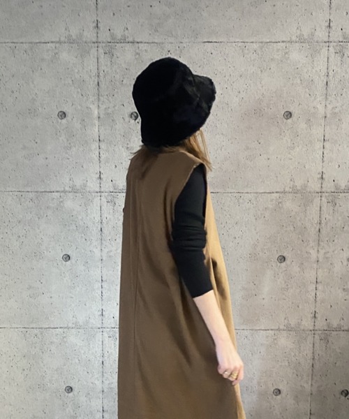 エコファーバケットハット(ハット)|COLOR TOKYO ACCESSORIES(カラートウキョウアクセサリー) エコファーバケットハット(ハット)|COLOR TOKYO ACCESSORIES(カラートウキョウアクセサリー)