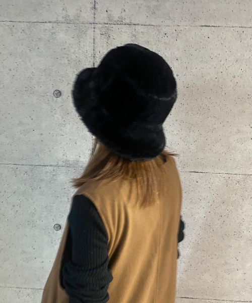 エコファーバケットハット(ハット)|COLOR TOKYO ACCESSORIES(カラートウキョウアクセサリー) エコファーバケットハット(ハット)|COLOR TOKYO ACCESSORIES(カラートウキョウアクセサリー)