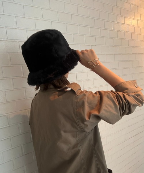 エコファーバケットハット(ハット)|COLOR TOKYO ACCESSORIES(カラートウキョウアクセサリー) エコファーバケットハット(ハット)|COLOR TOKYO ACCESSORIES(カラートウキョウアクセサリー)