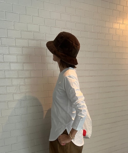 エコファーバケットハット(ハット)|COLOR TOKYO ACCESSORIES(カラートウキョウアクセサリー) エコファーバケットハット(ハット)|COLOR TOKYO ACCESSORIES(カラートウキョウアクセサリー)