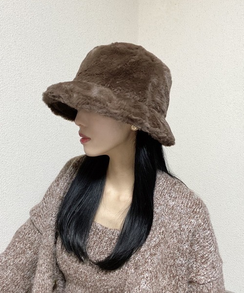 エコファーバケットハット(ハット)|COLOR TOKYO ACCESSORIES(カラートウキョウアクセサリー) エコファーバケットハット(ハット)|COLOR TOKYO ACCESSORIES(カラートウキョウアクセサリー)
