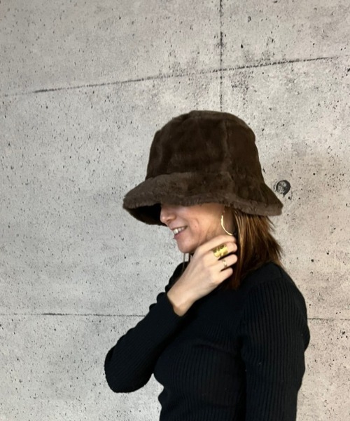 エコファーバケットハット(ハット)|COLOR TOKYO ACCESSORIES(カラートウキョウアクセサリー) エコファーバケットハット(ハット)|COLOR TOKYO ACCESSORIES(カラートウキョウアクセサリー)