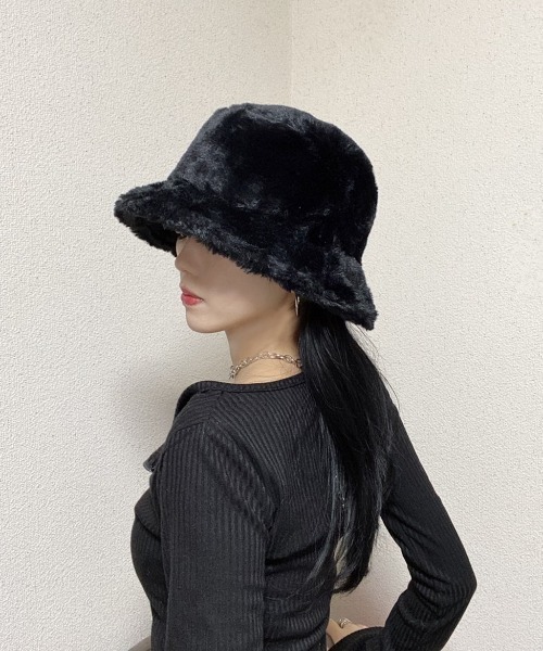 エコファーバケットハット(ハット)|COLOR TOKYO ACCESSORIES(カラートウキョウアクセサリー) エコファーバケットハット(ハット)|COLOR TOKYO ACCESSORIES(カラートウキョウアクセサリー)