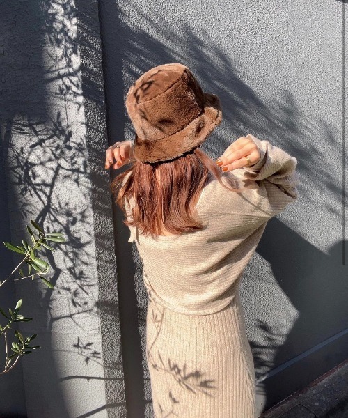 エコファーバケットハット(ハット)|COLOR TOKYO ACCESSORIES(カラートウキョウアクセサリー) エコファーバケットハット(ハット)|COLOR TOKYO ACCESSORIES(カラートウキョウアクセサリー)