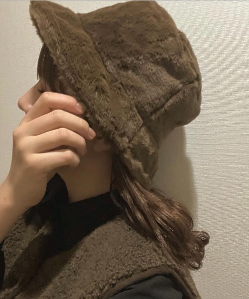 エコファーバケットハット(ハット)|COLOR TOKYO ACCESSORIES(カラートウキョウアクセサリー) エコファーバケットハット(ハット)|COLOR TOKYO ACCESSORIES(カラートウキョウアクセサリー)