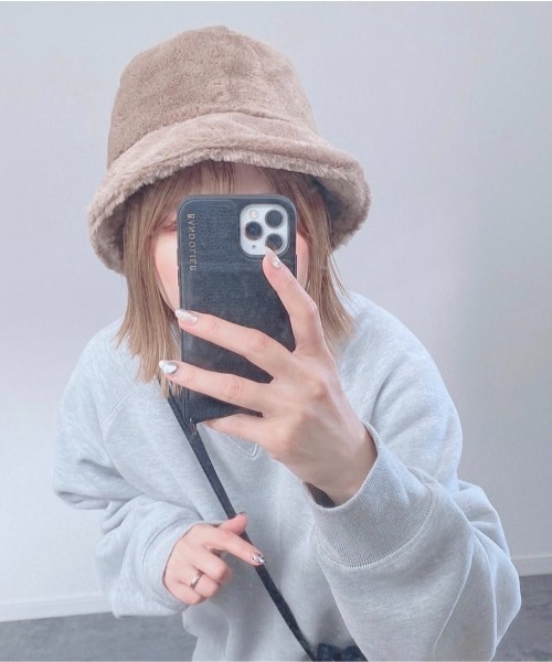 エコファーバケットハット(ハット)|COLOR TOKYO ACCESSORIES(カラートウキョウアクセサリー) エコファーバケットハット(ハット)|COLOR TOKYO ACCESSORIES(カラートウキョウアクセサリー)