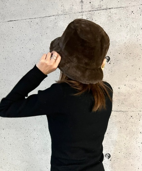 エコファーバケットハット(ハット)|COLOR TOKYO ACCESSORIES(カラートウキョウアクセサリー) エコファーバケットハット(ハット)|COLOR TOKYO ACCESSORIES(カラートウキョウアクセサリー)