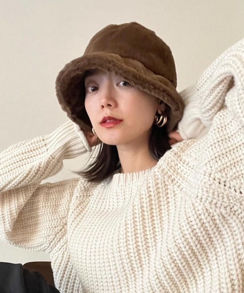 エコファーバケットハット(ハット)|COLOR TOKYO ACCESSORIES(カラートウキョウアクセサリー) エコファーバケットハット(ハット)|COLOR TOKYO ACCESSORIES(カラートウキョウアクセサリー)