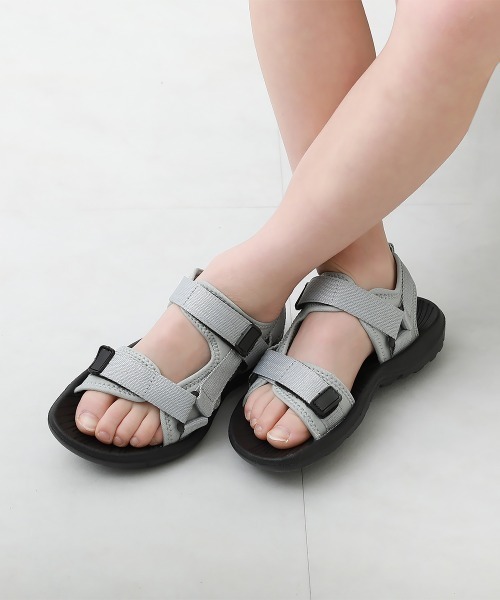 devirock(デビロック)の「スポーツサンダル(サンダル・キッズ・ブラック/グレー/ピンク/キャメル・23.0cm/22.0cm/17.0cm/18.0cm/19.0cm/20.0cm/21.0cm)」の3枚目の写真