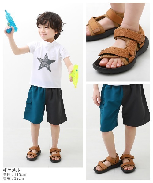 devirock(デビロック)の「スポーツサンダル(サンダル・キッズ・ブラック/グレー/ピンク/キャメル・23.0cm/22.0cm/17.0cm/18.0cm/19.0cm/20.0cm/21.0cm)」の9枚目の写真