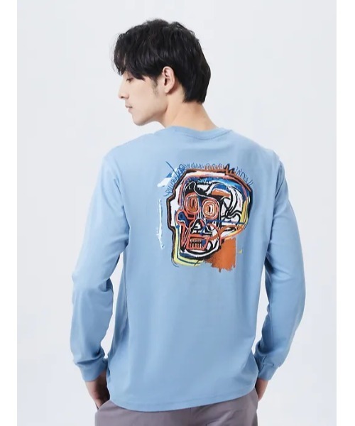 【新】オープンカラーシャツ ノーブランド 長袖 ジャン ミシェル・バスキア ユニクロ公式 | PEACE FOR ALL Tシャツ/ジャン＝ミシェル・バスキア