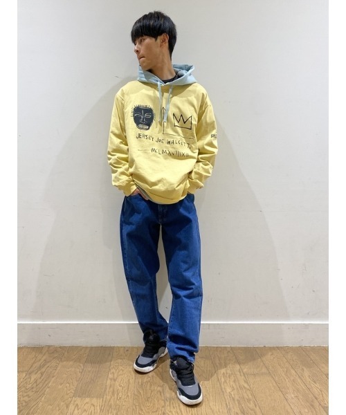 GAP(ギャップ)の「ジャン=ミシェル・バスキア Gap グラフィック 長袖tシャツ(Tシャツ/カットソー・メンズ・レッド/ブルー/イエロー/ホワイト/ブラック/グレー・XS/XL/S/M/L)」の17枚目の写真