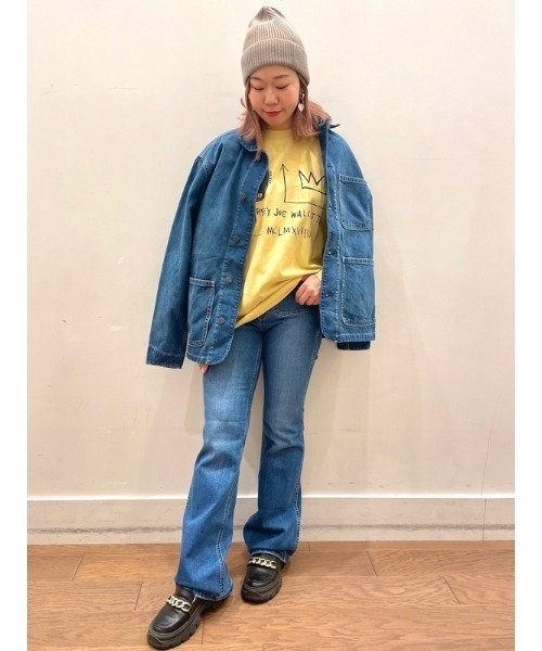 GAP(ギャップ)の「ジャン=ミシェル・バスキア Gap グラフィック 長袖tシャツ(Tシャツ/カットソー・メンズ・レッド/ブルー/イエロー/ホワイト/ブラック/グレー・XS/XL/S/M/L)」の18枚目の写真