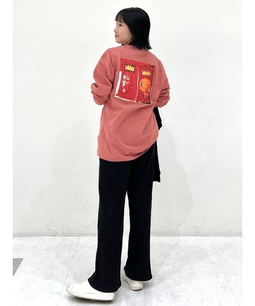 GAP(ギャップ)の「ジャン=ミシェル・バスキア Gap グラフィック 長袖tシャツ(Tシャツ/カットソー・メンズ・レッド/ブルー/イエロー/ホワイト/ブラック/グレー・XS/XL/S/M/L)」の21枚目の写真