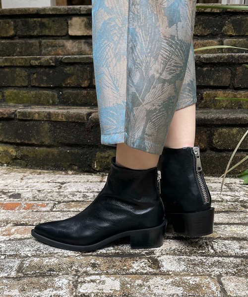AMERICAN RAG CIE(アメリカンラグシー)の「GIULIA TADDEUCCI BACK ZIP BOOTS AMINIA(ブーツ・レディース・ブラック・37)」の7枚目の写真