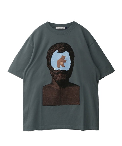 UNDERCOVER(アンダーカバー)の「UC1B3802(Tシャツ/カットソー・メンズ・ホワイト/ブラック/グリーン系その他・4/5/3/2/1)」の3枚目の写真