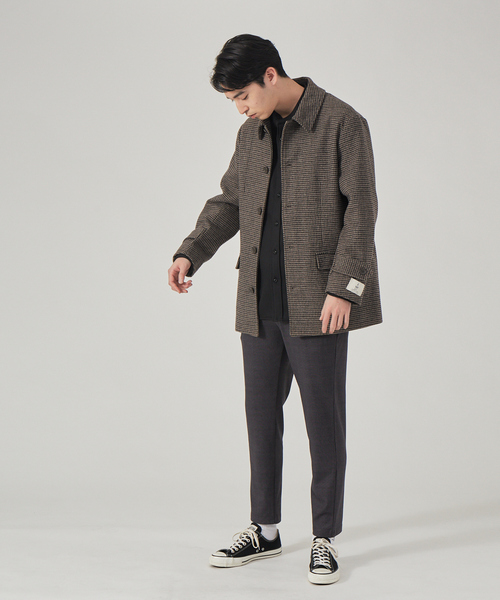 ABAHOUSE GRAY(アバハウスグレイ)の「バンドカラー シャツ ブルゾン(シャツ/ブラウス・メンズ・モカ/ダークグリーン/ブラック/グレイッシュベージュ・46/48)」の22枚目の写真