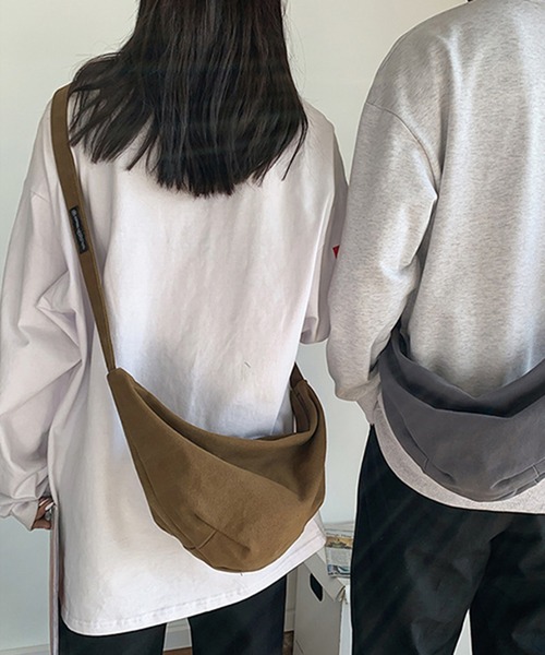 STYLEBLOCK（スタイルブロック）の「シンプルショルダーバッグ（ショルダーバッグ・レディース・カーキ/グレー/ブラック・FREE）」の13枚目の写真