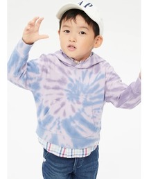 GAP | タイダイ プルオーバー パーカー (幼児・ユニセックス)(パーカー)