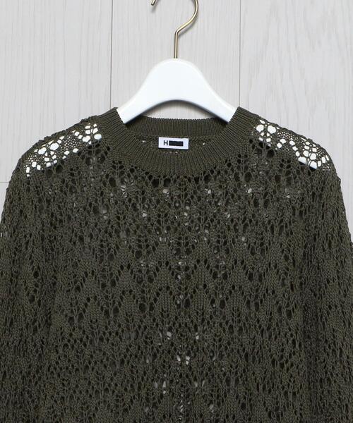 エイチ　ビューティーアンドユース　ニット H BEAUTY&YOUTH UNITED ARROWS（エイチビューティーアンドユース