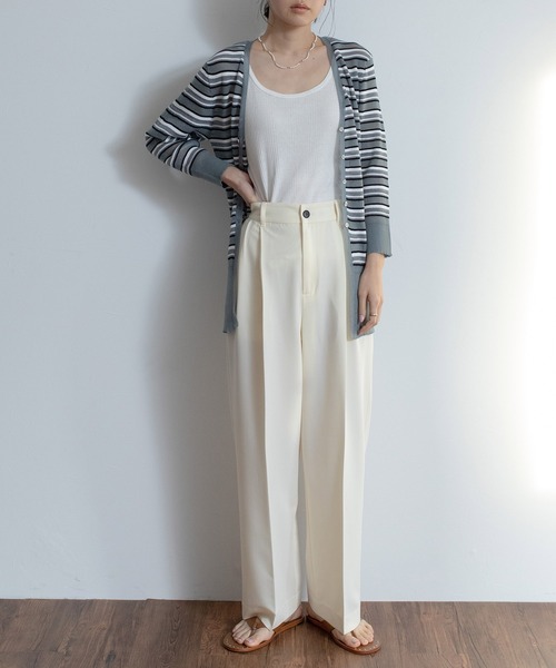 【Massimo dutti】パイソン柄フルイドパンツ セール】ストレッチツイル2タックストレートパンツ（スラックス