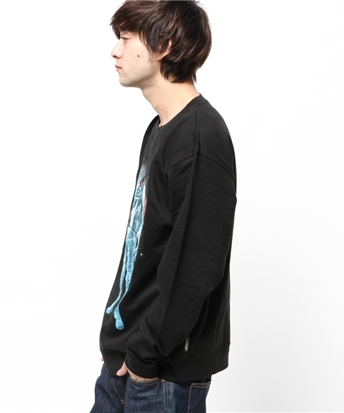 XLARGE（エクストララージ）の「HEAD IN THE CLOUDS CREW NECK SWEAT（スウェット・メンズ・ブラック・SMALL/MEDIUM/X-LARGE/LARGE）」の7枚目の写真