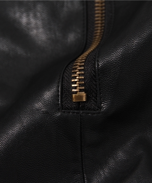 WEGO（ウィゴー）の「WEGO/フェイクレザーミニスカート（スカート・レディース・ブラック・FREE）」の4枚目の写真