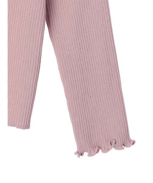 earth music&ecology(アースミュージックアンドエコロジー)の「ハイネックメローリブニットプルオーバー*(ニット/セーター・レディース・ブラック/オフホワイト/サックスブルー/ライトピンク・S/M)」の12枚目の写真