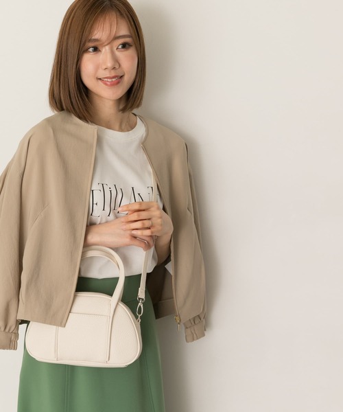 RODE SKO（ロデスコ）の「ラウンドミニバッグ（ショルダーバッグ・レディース・ブルー/ブラック/アイボリー・ONE）」の7枚目の写真