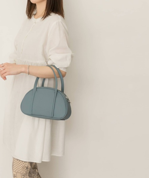 RODE SKO（ロデスコ）の「ラウンドミニバッグ（ショルダーバッグ・レディース・ブルー/ブラック/アイボリー・ONE）」の21枚目の写真