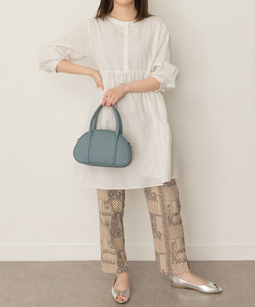 RODE SKO（ロデスコ）の「ラウンドミニバッグ（ショルダーバッグ・レディース・ブルー/ブラック/アイボリー・ONE）」の22枚目の写真