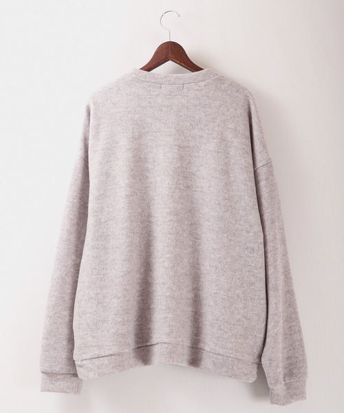 House of Blues（ハウスオブブルース）の「サカリバ起毛ポケット配色切替クルーネック（スウェット・メンズ・ベージュ/杢グレー・M/L）」の13枚目の写真