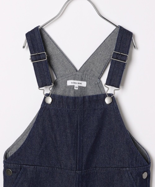 GLOBAL WORK（グローバルワーク）の「キッズ/アソートオーバーオール/259957（サロペット/オーバーオール・キッズ・ブラック/ネイビー・110cm/100cm/120cm/130cm/140cm/150cm/160cm）」の4枚目の写真