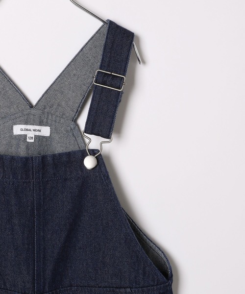 GLOBAL WORK（グローバルワーク）の「キッズ/アソートオーバーオール/259957（サロペット/オーバーオール・キッズ・ブラック/ネイビー・110cm/100cm/120cm/130cm/140cm/150cm/160cm）」の5枚目の写真
