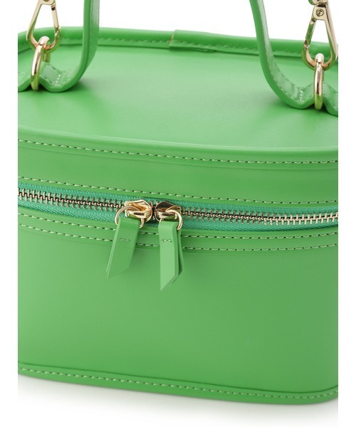 LILY BROWN(リリーブラウン)の「バニティバッグ(ショルダーバッグ・レディース・ブラック/グリーン/ホワイト・FREE)」の11枚目の写真