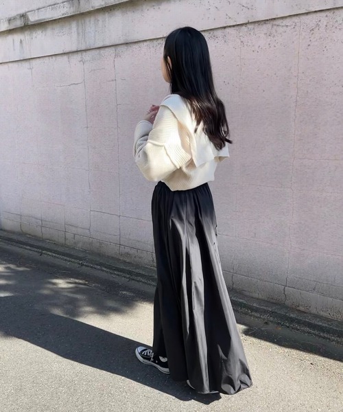 JUGLANS(ユグランス)の「☆ 衿付きカーディガン S5521(カーディガン/ボレロ・レディース・ピンク/ブルー/アイボリー・FREE)」の13枚目の写真