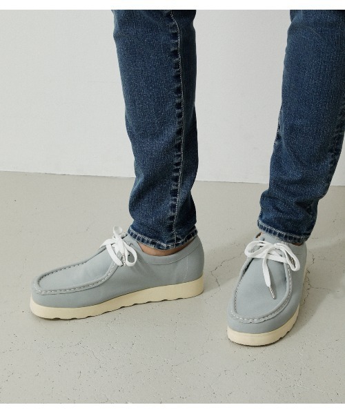 AZUL by moussy(アズールバイマウジー)の「FAUX SUEDE MOCCASIN/フェイクスエードモカシン(スニーカー・メンズ・ブラック/グリーン系その他/ベージュ・MEDIUM/LARGE)」の19枚目の写真