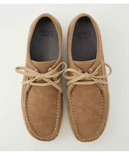 AZUL by moussy（アズールバイマウジー）の「FAUX SUEDE MOCCASIN