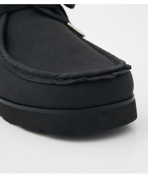 AZUL by moussy(アズールバイマウジー)の「FAUX SUEDE MOCCASIN/フェイクスエードモカシン(スニーカー・メンズ・ブラック/グリーン系その他/ベージュ・MEDIUM/LARGE)」の8枚目の写真