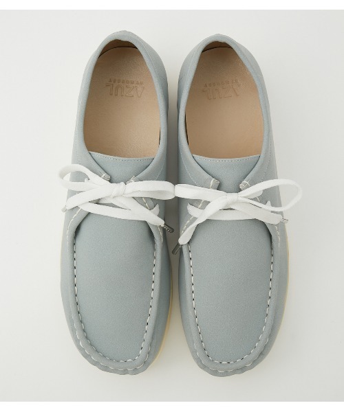 AZUL by moussy(アズールバイマウジー)の「FAUX SUEDE MOCCASIN/フェイクスエードモカシン(スニーカー・メンズ・ブラック/グリーン系その他/ベージュ・MEDIUM/LARGE)」の15枚目の写真