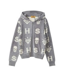 HYSTERIC GLAMOUR | H$ MONOGRAM柄 パーカー(パーカー)