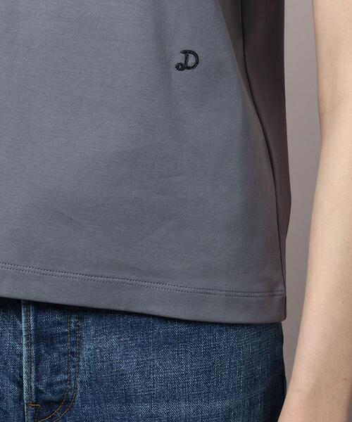 DRESSTERIOR(ドレステリア)の「◆【接触冷感/抗菌防臭/消臭】アイスクリアコットンノースリーブTシャツ(タンクトップ・レディース・チャコールグレー/オフホワイト/ブルー/ライトパープル・38/36)」の9枚目の写真